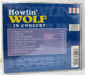 Howlin' Wolf : In Concert (CD, Album, RE)