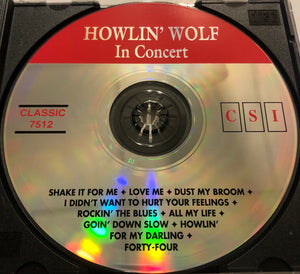 Howlin' Wolf : In Concert (CD, Album, RE)