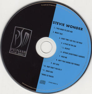 Stevie Wonder : Motown Legends (CD, Comp, RE)