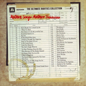 Various : The Ultimate Rarities Collection 1:  Motown Sings Motown Treasures (CD, Comp, RM)