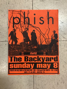 Phish at The Backyard - 1994 (Poster)