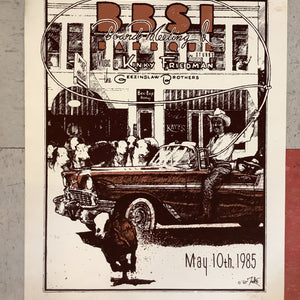 Kinky Friedman and The Geezinslaw Brothers at Katz's Deli- 1985 (Poster)