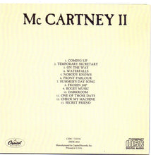 Load image into Gallery viewer, Paul McCartney : McCartney II (CD, Album, RE)
