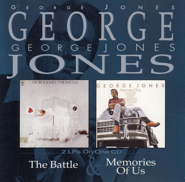 George Jones (2) : Memories Of Us / The Battle (CD, Comp, RE)