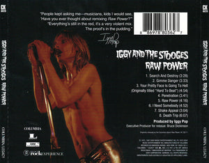 Iggy And The Stooges* : Raw Power (CD, Album, RE, RM)