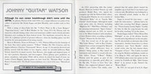 Load image into Gallery viewer, Johnny Guitar Watson : The Best Of The Modern Years (CD, Comp)
