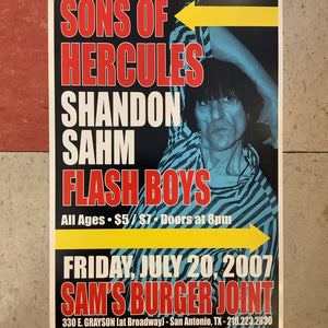 Sons of Hercules at Sam's Burger Joint - 2007 (Poster)