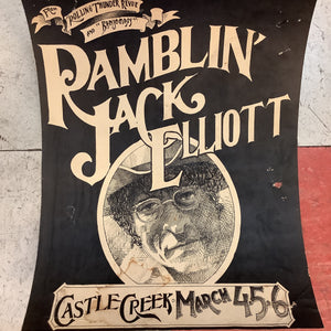 Ramblin' Jack Elliott at Castle Creek (Poster)