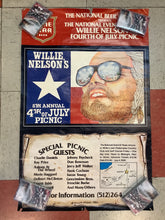 Load image into Gallery viewer, Willie Nelson's 4th of July Picnic - 1980 (Poster)
