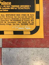 Load image into Gallery viewer, The Who "Fallout Shelter" Tour at Cow Palace - 1973 (Poster)
