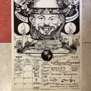 Soap Creek Saloon May Calendar - 1978 (Poster)