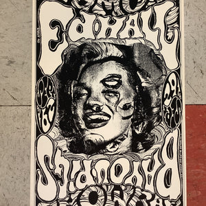 Ed Hall and Bayou Pigs at Showbar - 1990 (Poster)