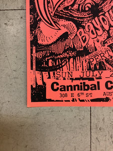 The Accüsed at Cannibal Club - 1991 (Poster)