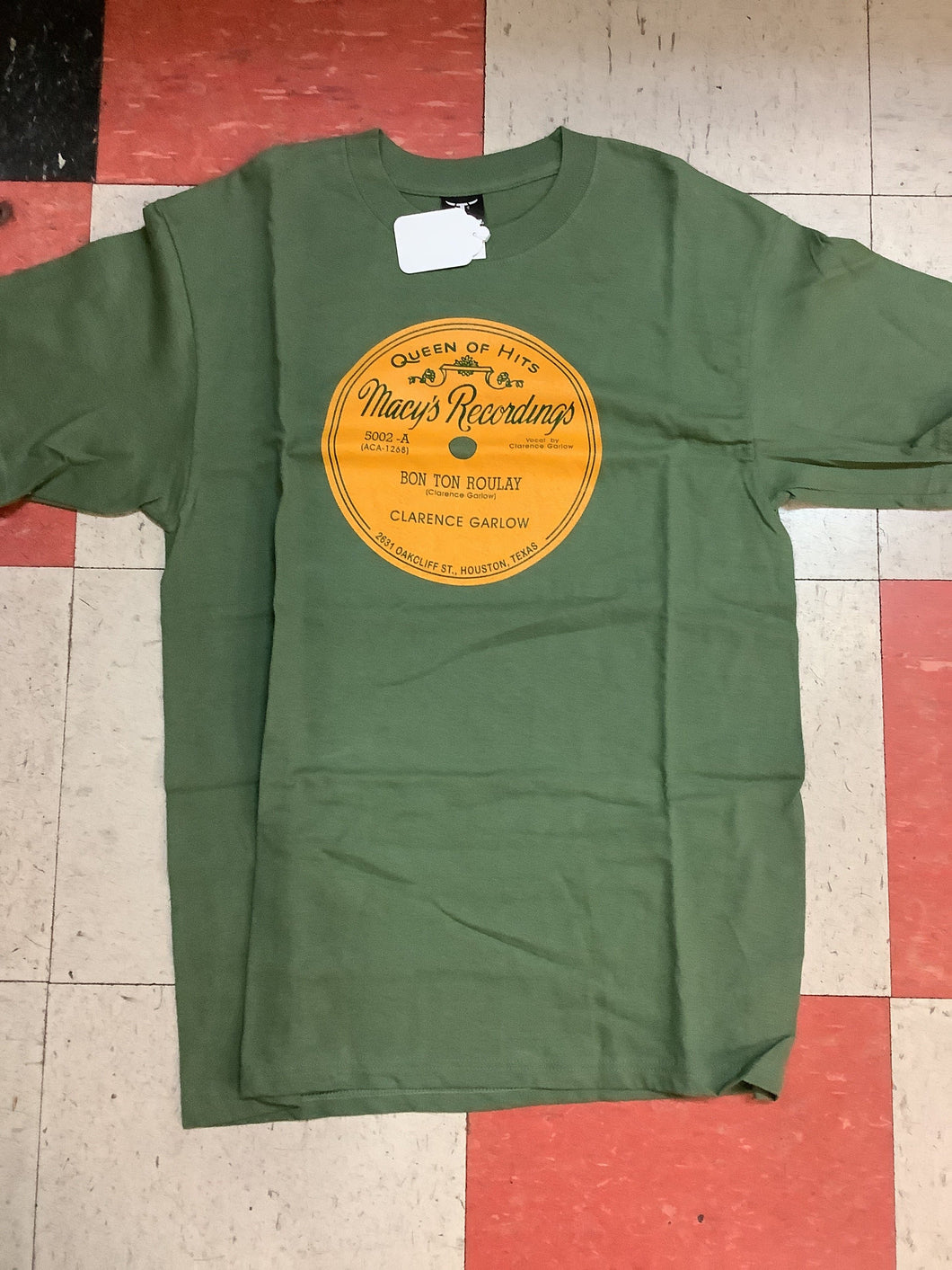 Clarence Garlow Macy's Recordings T-Shirt