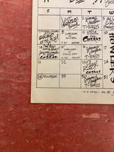 Load image into Gallery viewer, Soap Creek Saloon August Calendar - 1977 (Poster)
