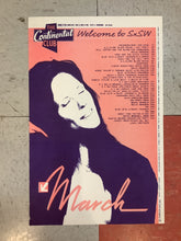 Load image into Gallery viewer, Continental Club March Calendar - 1990 (Poster)
