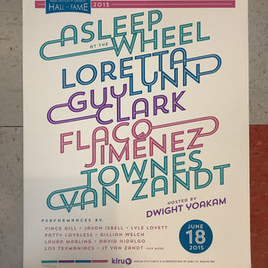 Austin City Limits Hall of Fame - 2015 (Poster)