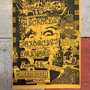 Hickoids, Texorcist, & Drivers at The Green Door (Poster)