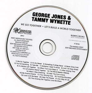 George Jones & Tammy Wynette : We Go Together / Let's Build A World Together (CD, Comp)