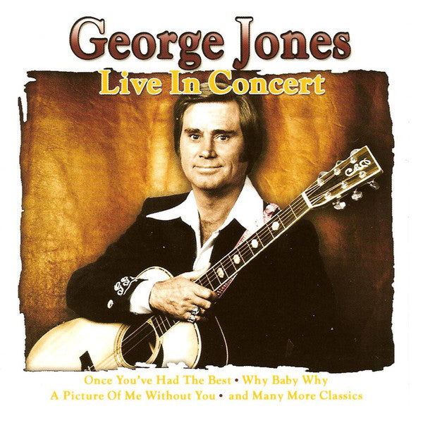 George Jones (2) : Live In Concert (CD)