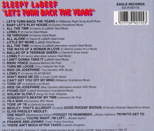 Load image into Gallery viewer, Sleepy La Beef : Let&#39;s Turn Back The Years (CD, Comp)
