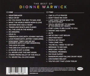 Dionne Warwick : The Best Of Dionne Warwick (2xCD, Comp)