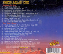 Load image into Gallery viewer, David Allan Coe : Castles In The Sand / Once Upon A Rhyme (CD, Comp)
