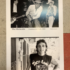 Bill Leissner Photo - Hickoids and Jeff Smith - 1984 & 1989