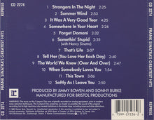 Load image into Gallery viewer, Frank Sinatra : Frank Sinatra's Greatest Hits (CD, Comp)
