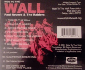 Paul Revere & The Raiders : Ride To The Wall (CD, Album)