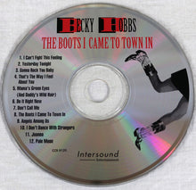 Load image into Gallery viewer, Becky Hobbs : The Boots I Came To Town In (CD, Album)
