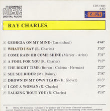 Load image into Gallery viewer, Ray Charles : Georgia On My Mind (CD, Comp)
