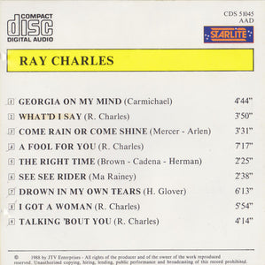 Ray Charles : Georgia On My Mind (CD, Comp)