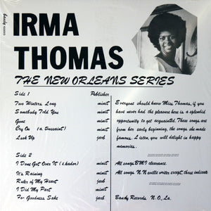 Irma Thomas : Sings (LP, Comp, RE)