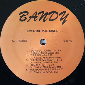 Irma Thomas : Sings (LP, Comp, RE)