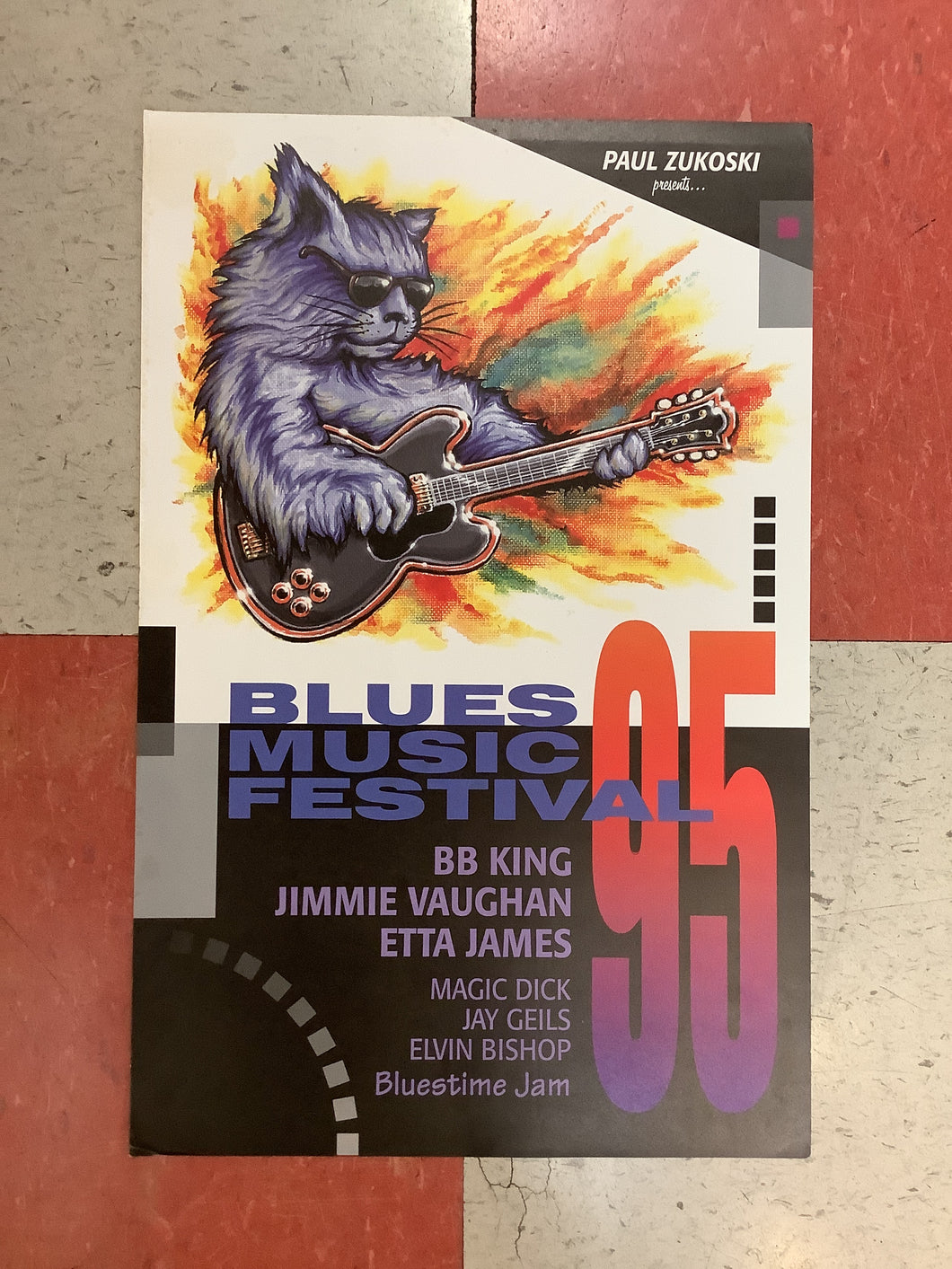 Blues Music Festival '95 (Poster)