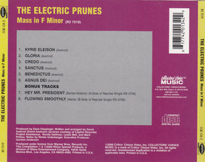 The Electric Prunes : Mass In F Minor (CD, Album, RE)