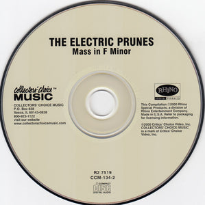 The Electric Prunes : Mass In F Minor (CD, Album, RE)