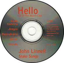 Load image into Gallery viewer, John Linnell : State Songs (CD, EP)
