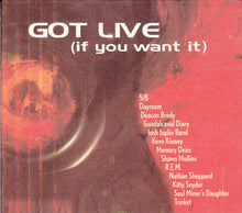 Load image into Gallery viewer, Various : Got Live (If You Want It) (CD, Comp)
