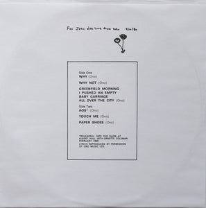 Yoko Ono / The Plastic Ono Band : Plastic Ono Band (LP, Album, RE)