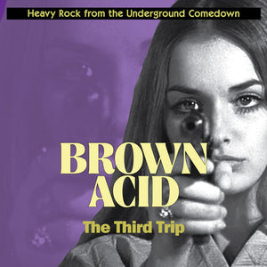 Various : Brown Acid: The Third Trip (Heavy Rock From The Underground Comedown) (LP, Comp, Ltd, Pur)