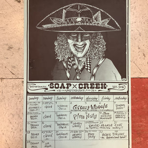 Soap Creek Saloon September Calendar - 1974 (Poster)