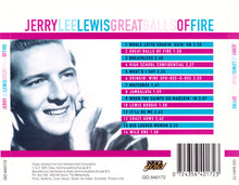 Load image into Gallery viewer, Jerry Lee Lewis : Great Balls Of Fire (CD, Comp)
