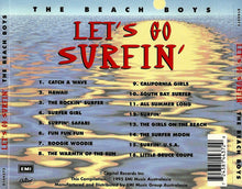 Load image into Gallery viewer, The Beach Boys : Let's Go Surfin' (CD, Comp)

