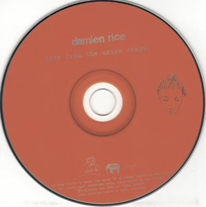 Damien Rice : Live From The Union Chapel (CD, Club, Promo)