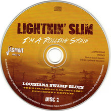 Load image into Gallery viewer, Lightnin' Slim* : I'm A Rolling Stone: Louisiana Swamp Blues (2xCD, Comp, Mono)
