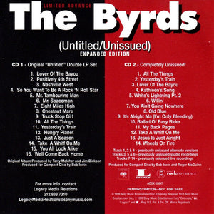 The Byrds : (Untitled/Unissued) (2xCD, Ltd, Promo, Exp)