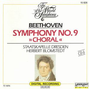 Ludwig van Beethoven, Staatskapelle Dresden, Herbert Blomstedt : Symphony No. 9 (CD, Album)