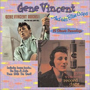 Gene Vincent & His Blue Caps : Rocks & The Blue Caps Roll / A Gene Vincent Record Date (CD, Comp)